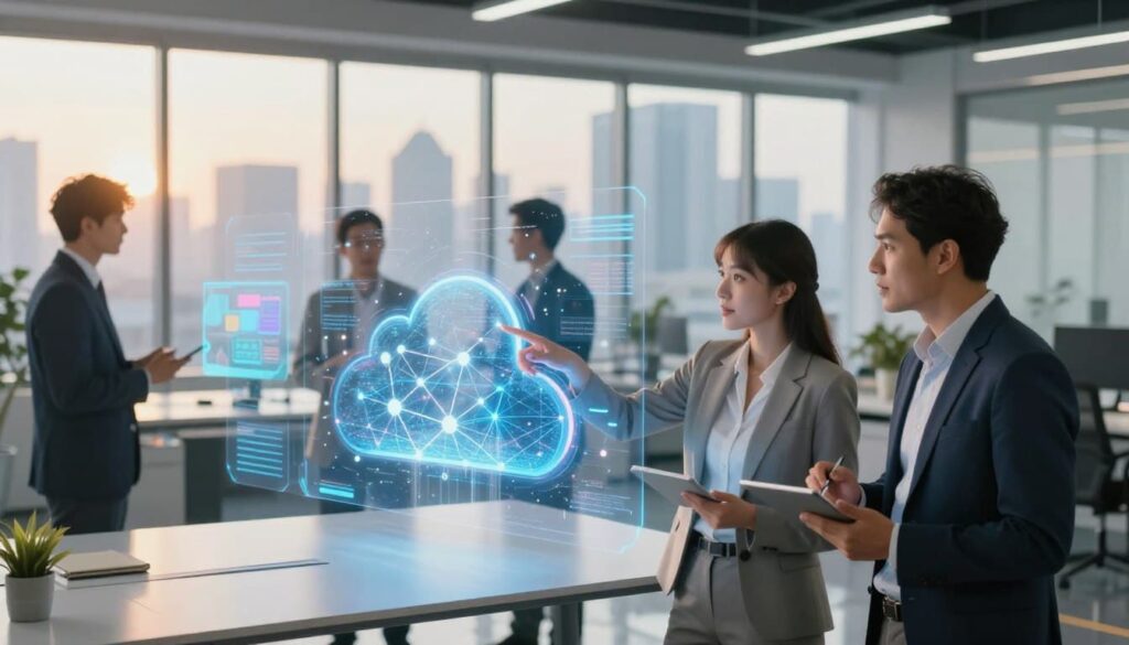 Technology cloud computing