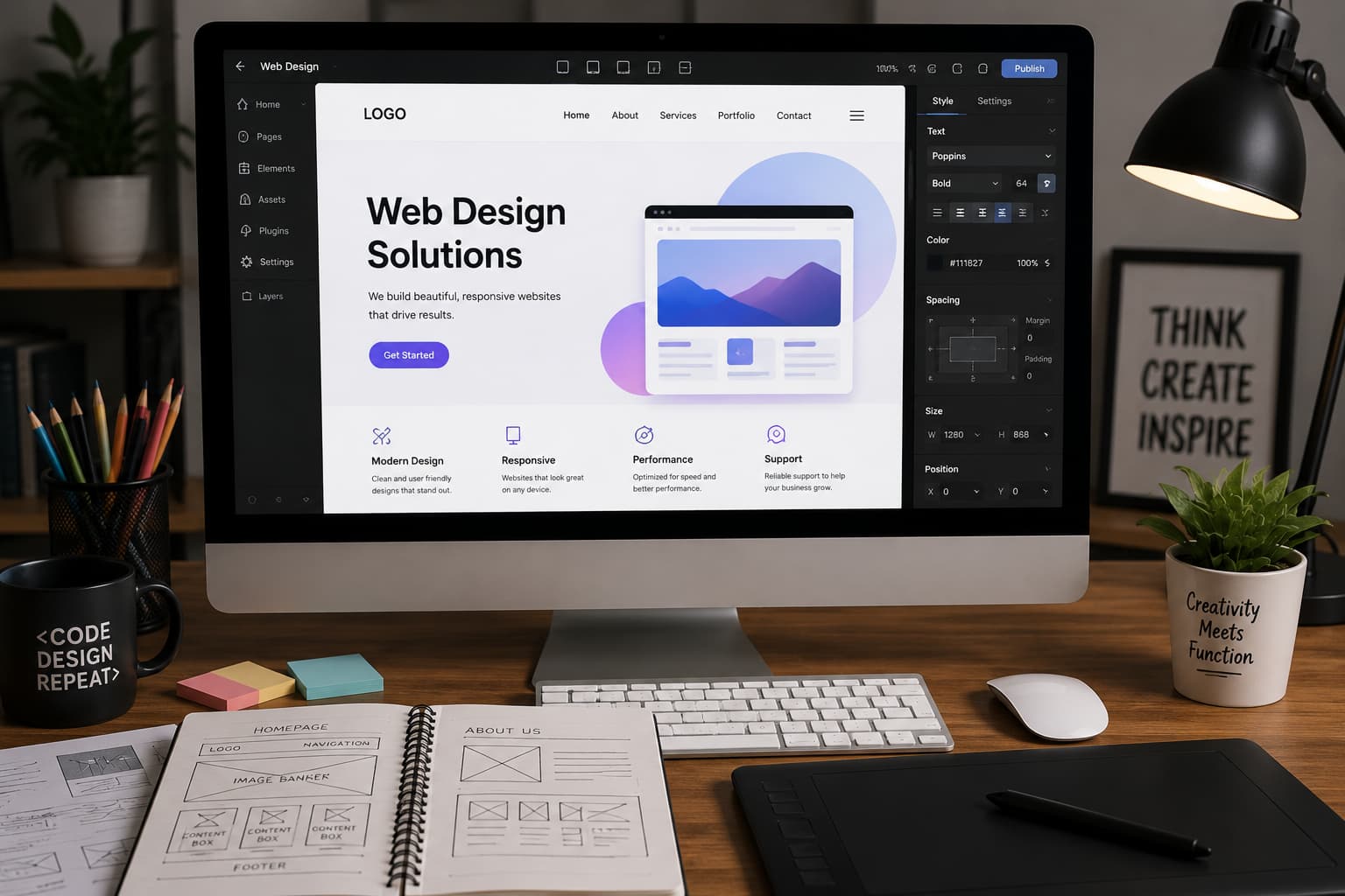 Web designing